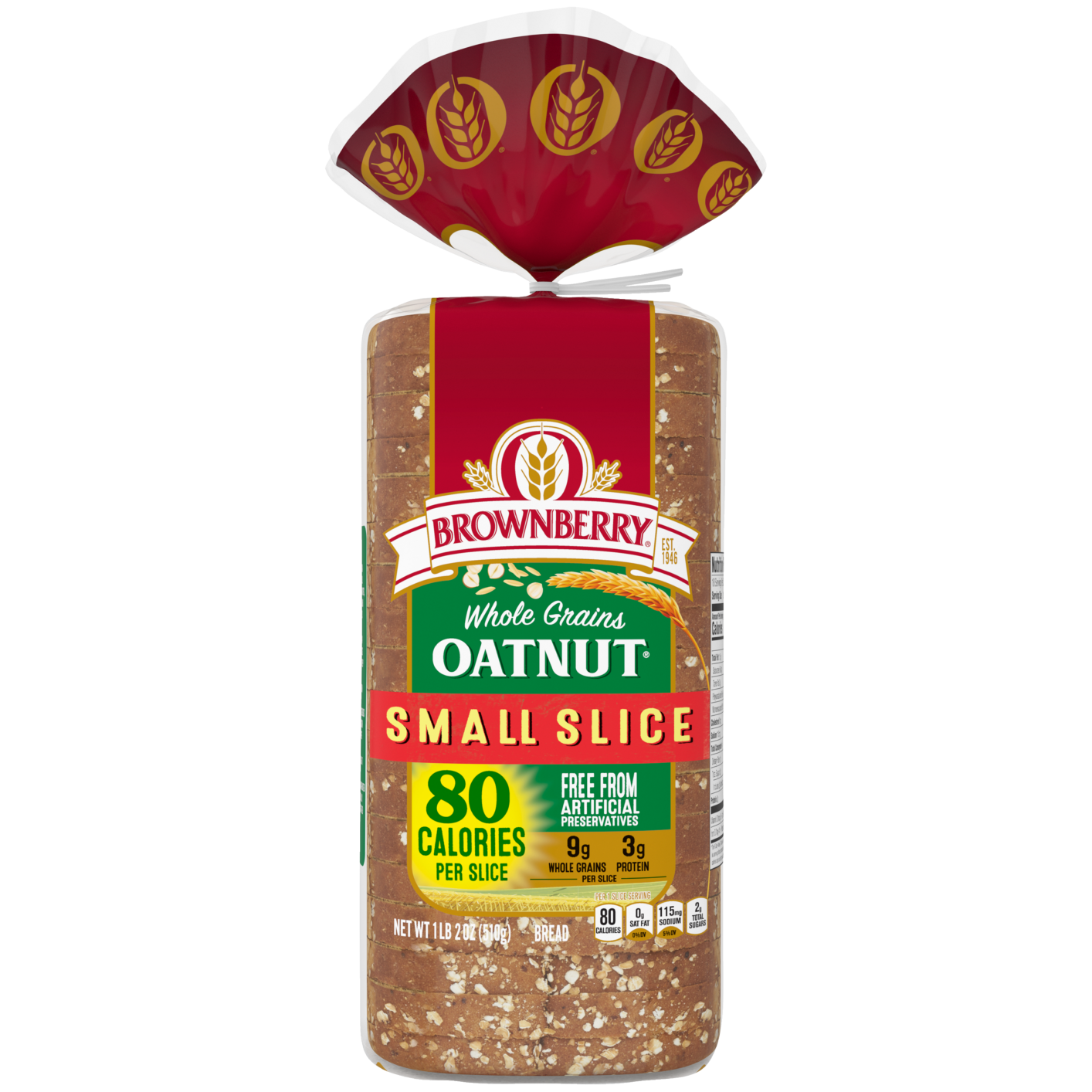 Brownberry® Premium Breads Small Slice Oatnut